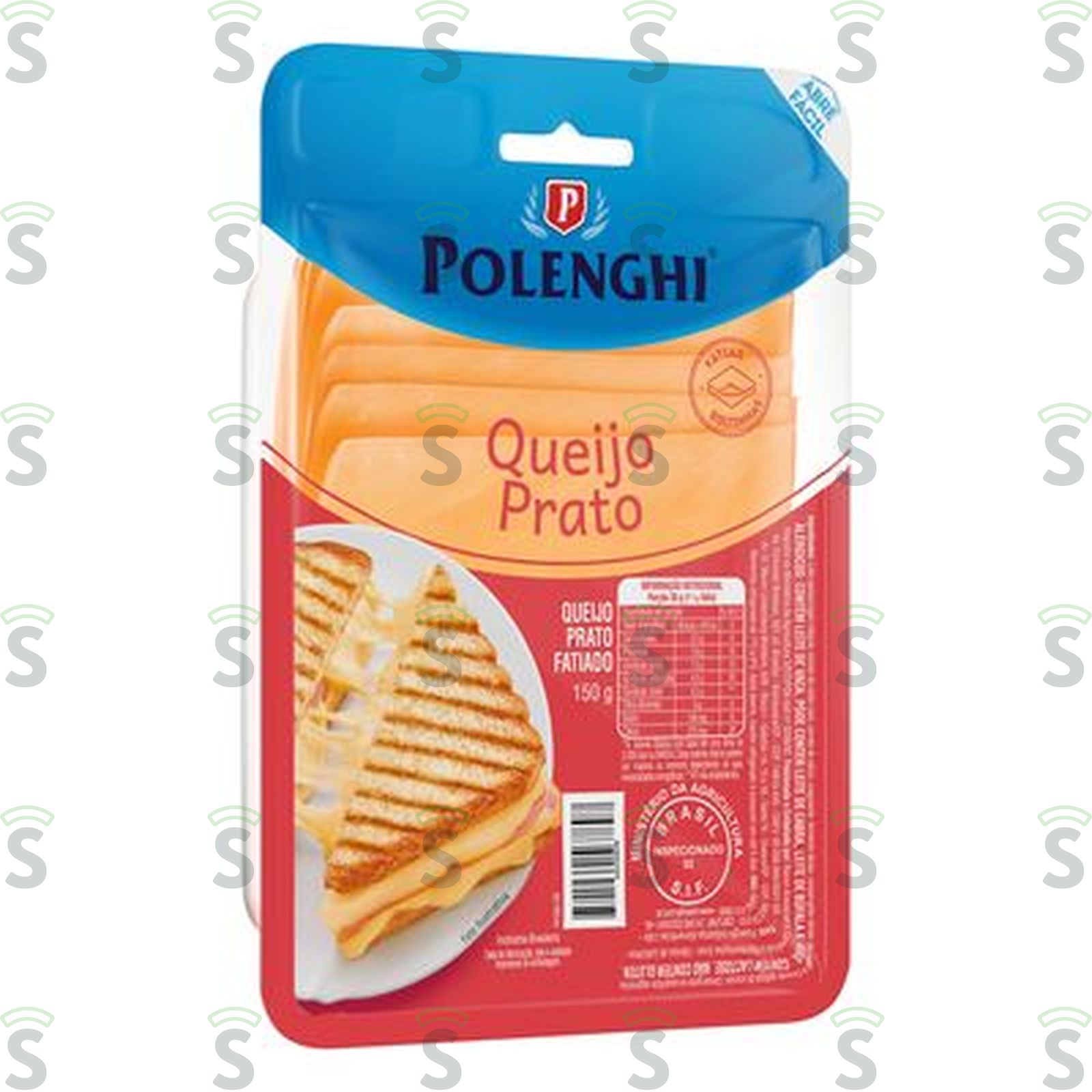 Queijo Prato Fatiado Polenghi 150G
