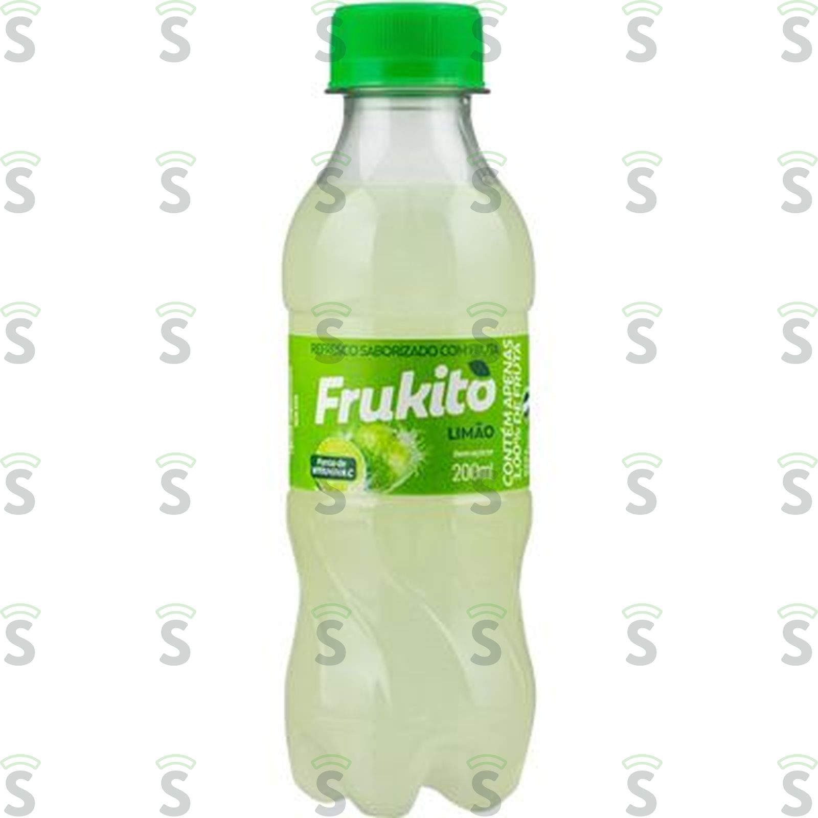 Refresco Limão Frukito Zero Açúcar  Garrafa 200ml