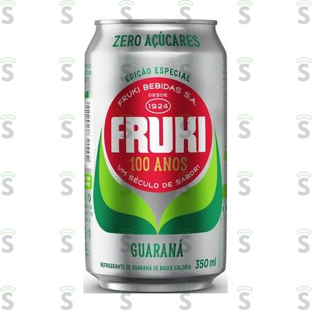  Refrig Fruki Guarana Zero Lt 350ml