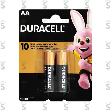  Duracell-pilha Alcalina Aa C/2