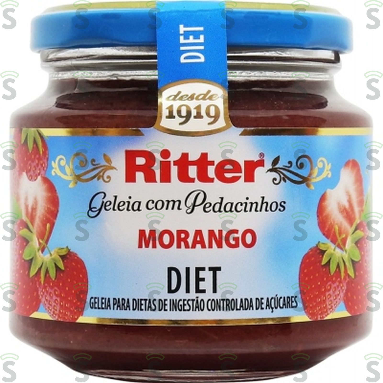 Geleia ritter diet morango vd 260g
