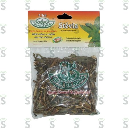  Chá Erva da Mata Stevia 10g