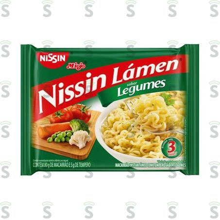  Macarrao Nissin Legumes 85g