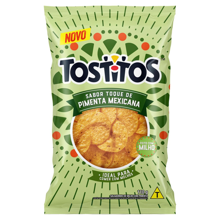 Salgadinho Tostitos Elma Chips 110g - Pimenta Mexicana