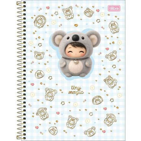 Caderno tilibra espiral toots 80f