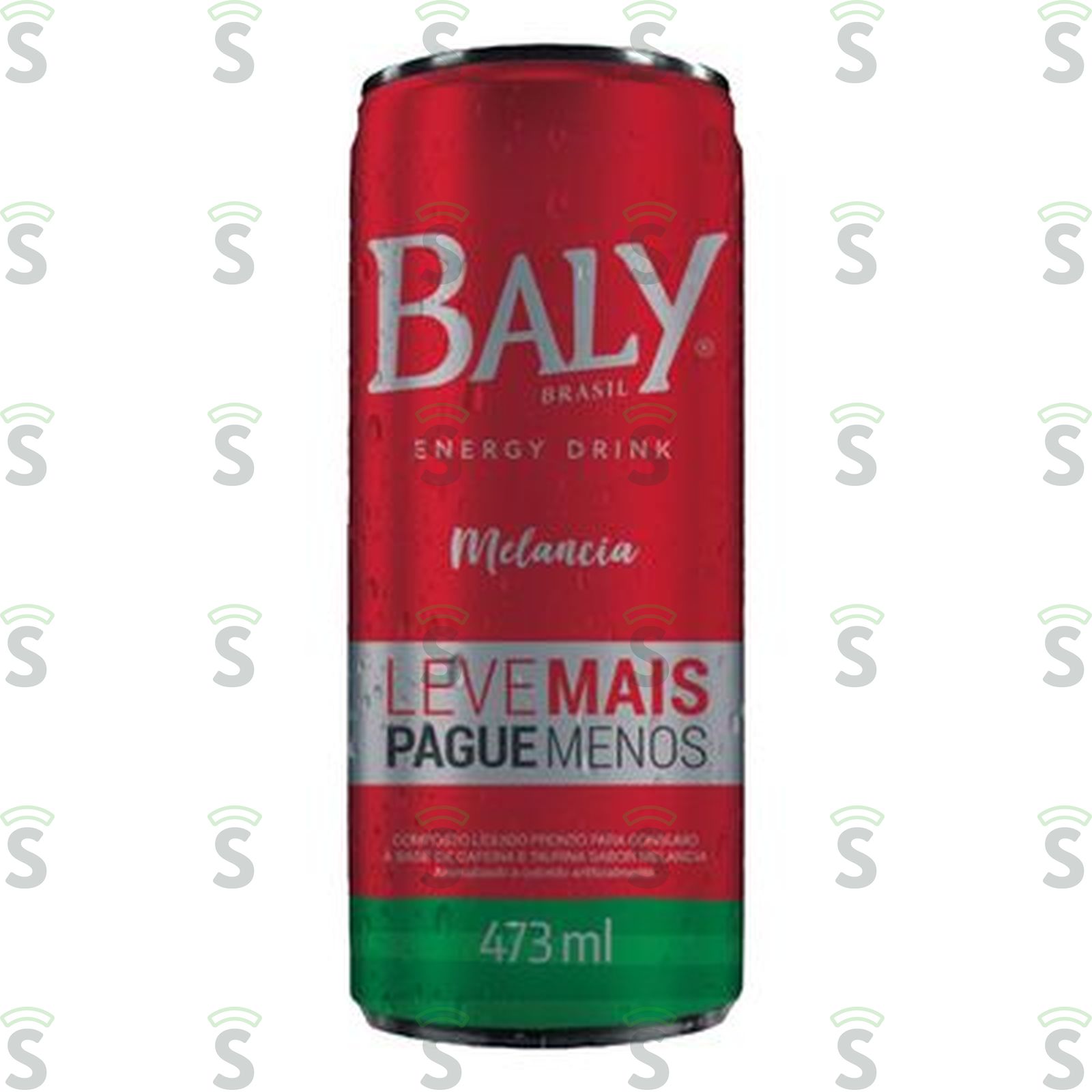 Energético Baly Melancia  Lata 473ml