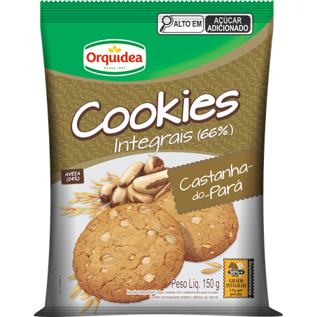 Bisc orquidea cookies 150g cas para avei
