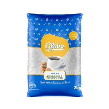 Açúcar Cristal Globo 2kg