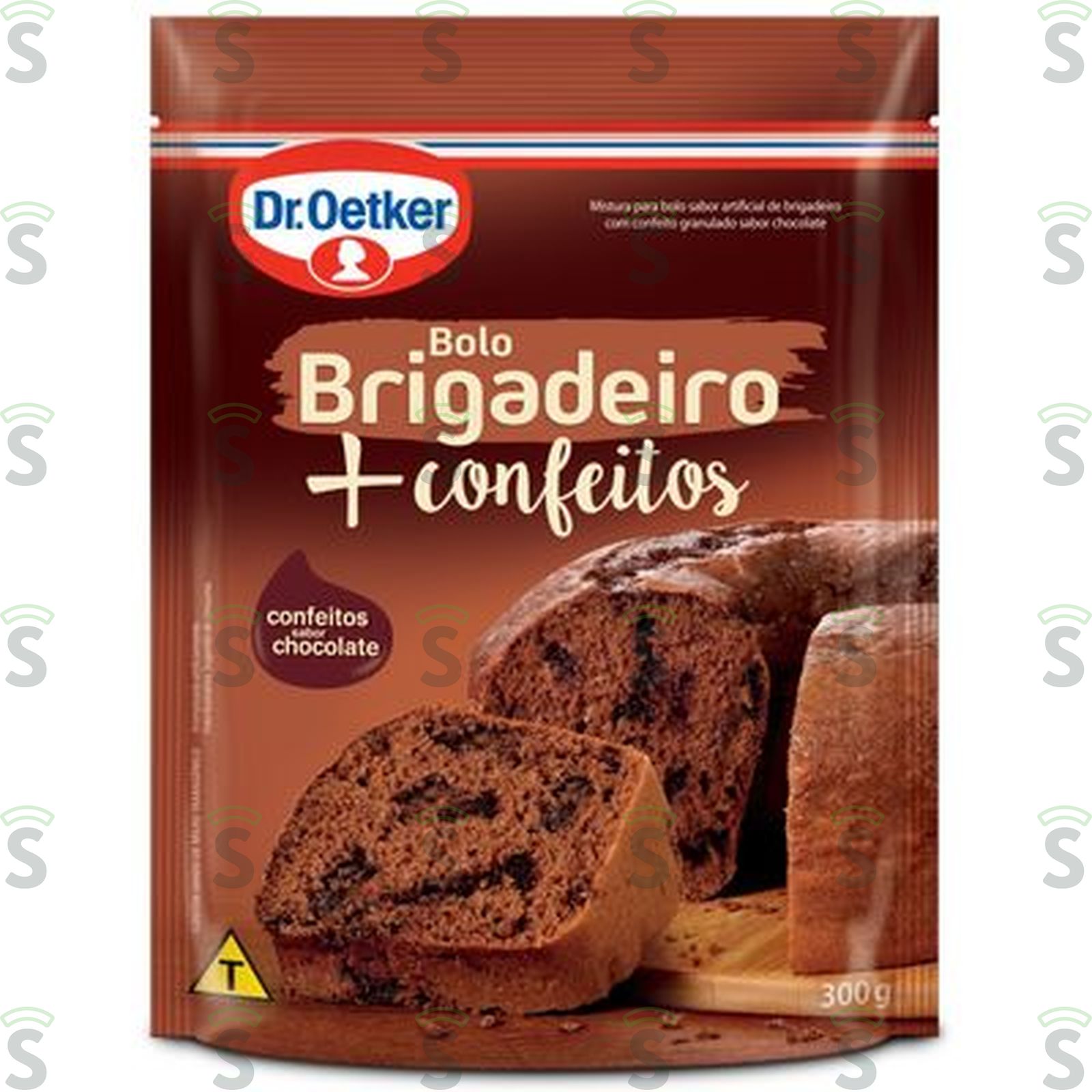 Mistura Bolo Dr.oetker Brigadeiro C/Confeitos 300G