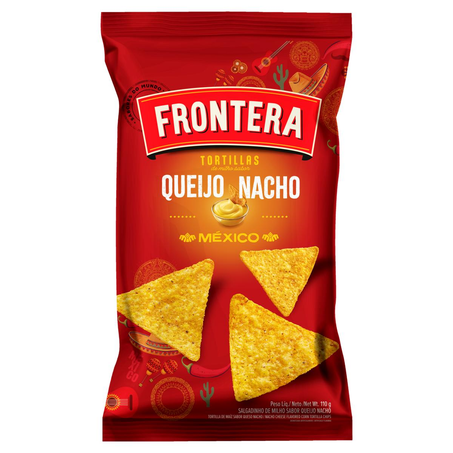 Tortilha Frontera 110g - Queijo Nacho
