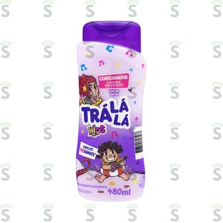  Condicionador Trá Lá Lá Kids Cachos Definidos Frasco 480ml
