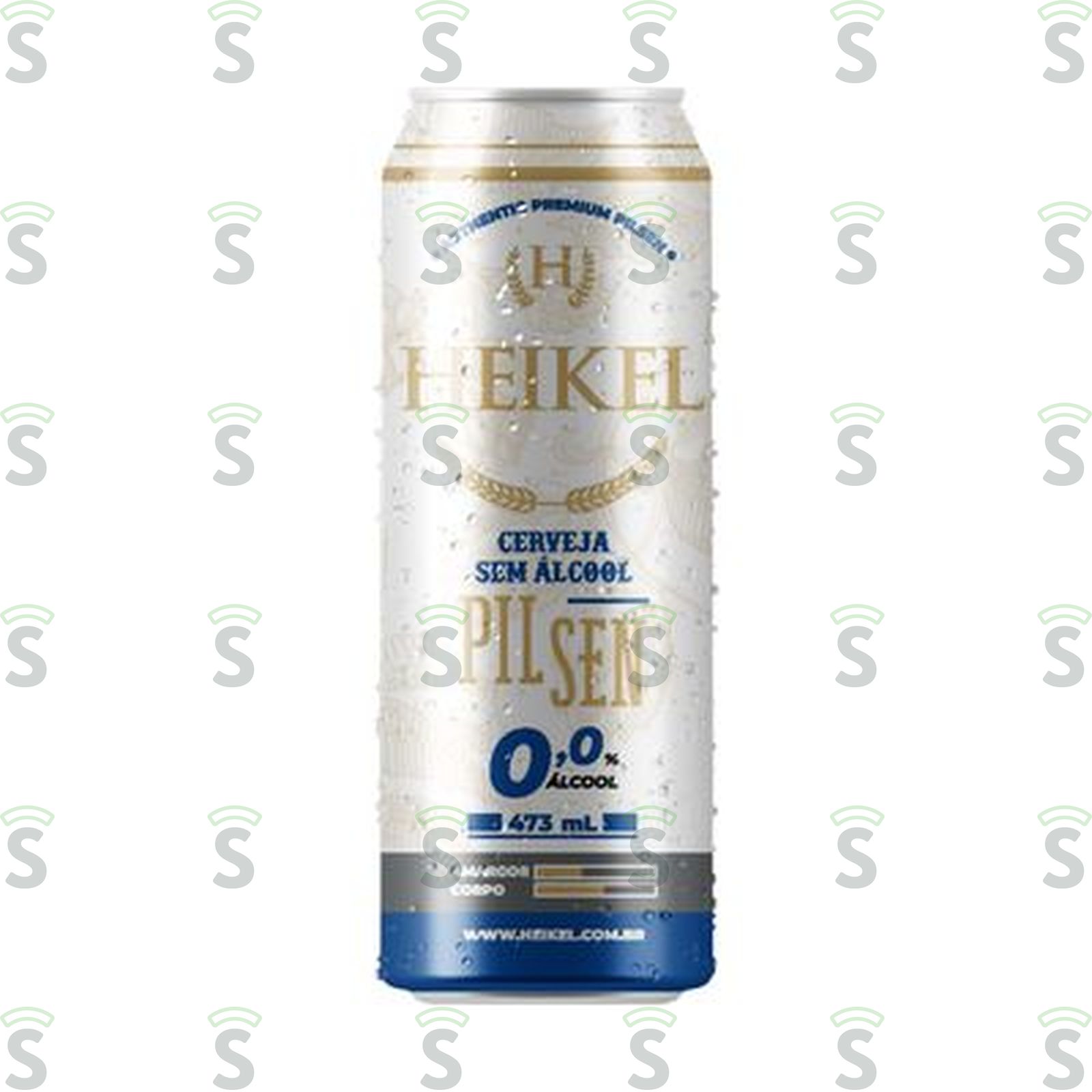 Cerveja Pilsen Heikel sem Álcool Lata 473ml
