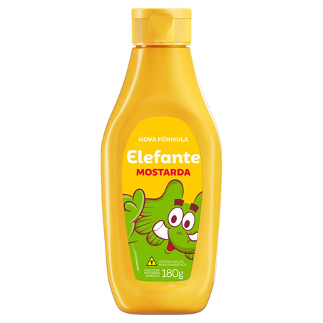 Mostarda elefante 180g - Amarela