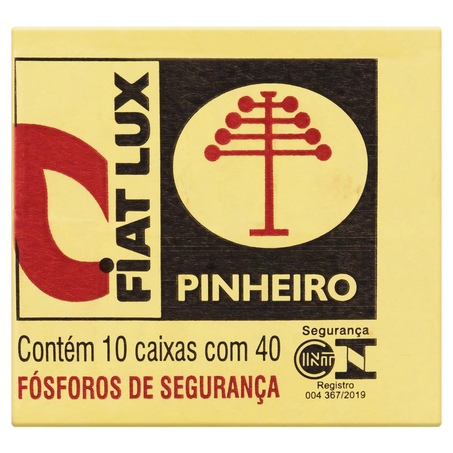Fósforo Fiat Lux Pinheiro Cartão
