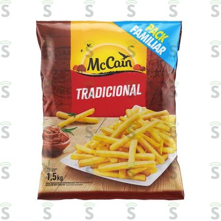  Batata Congelada Mccain Tradicional Pacote 1.5kg