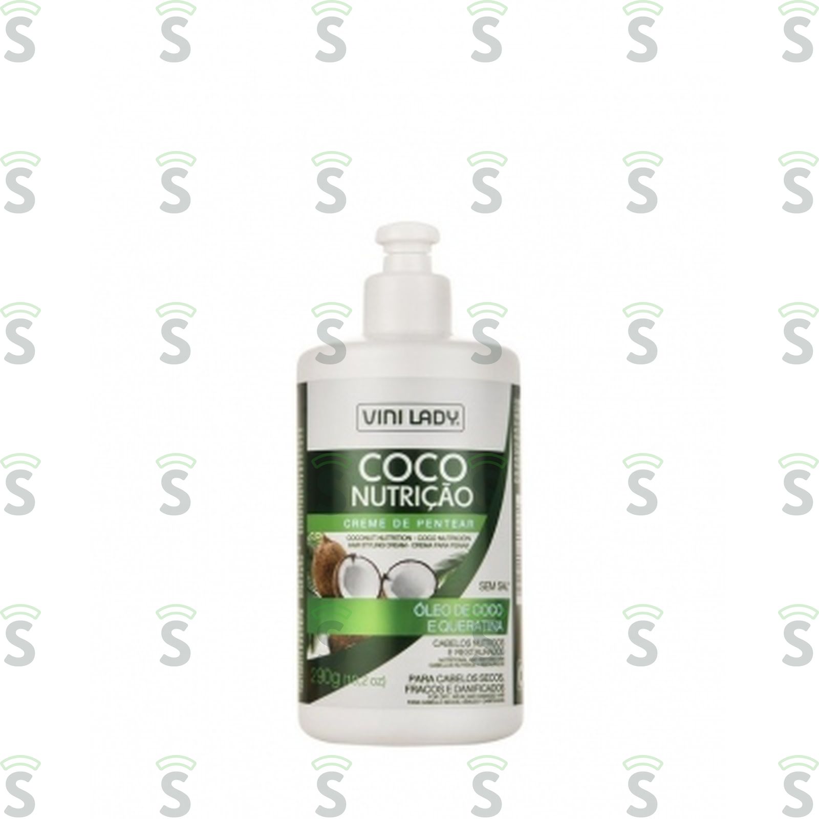 Vini lady-creme pentear 290g coco nutric