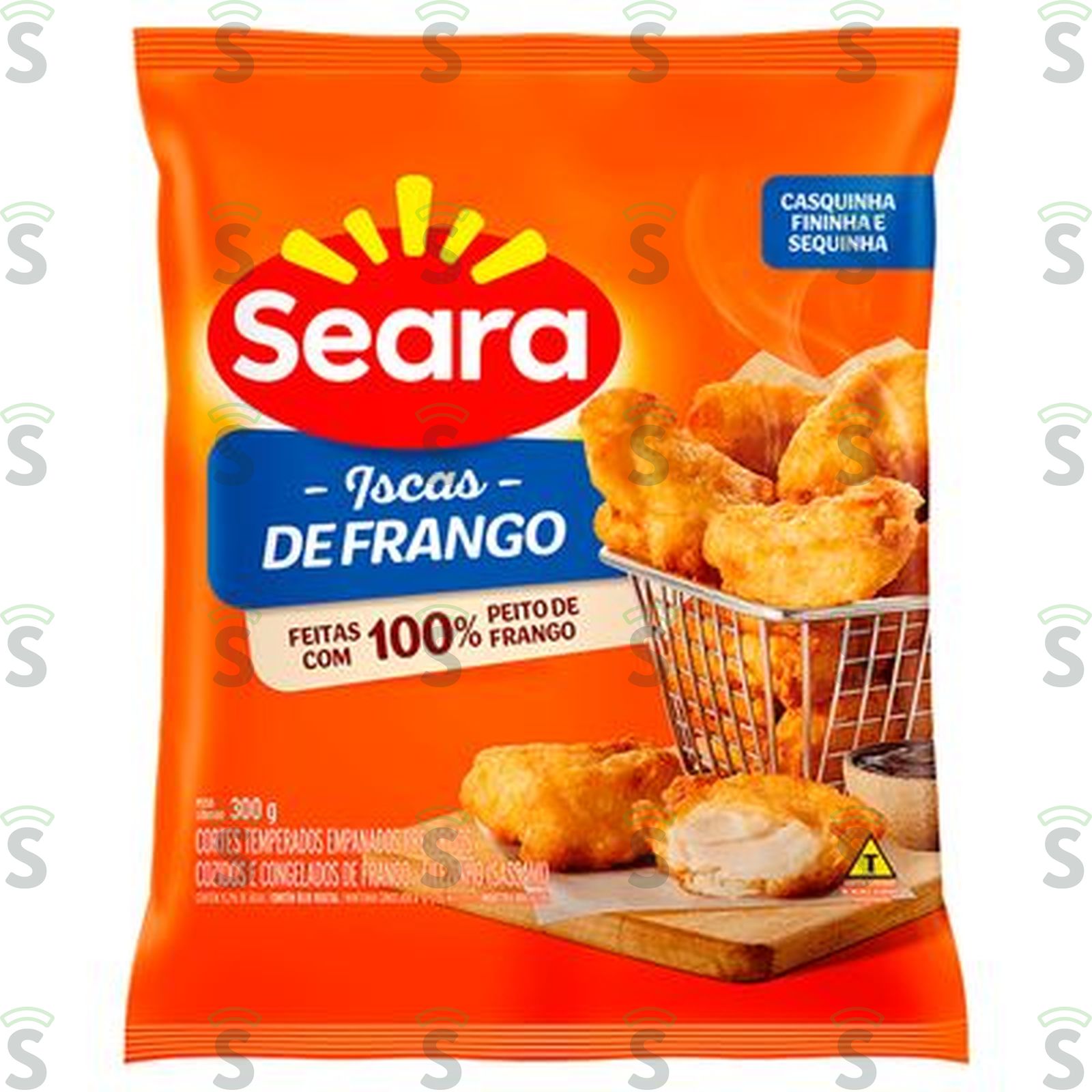 ISCAS DE FRANGO EMP SEARA 300G