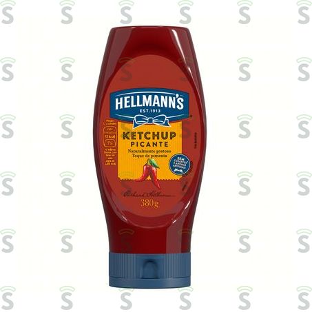  Hellmanns-ketchup 380g Picante Burger