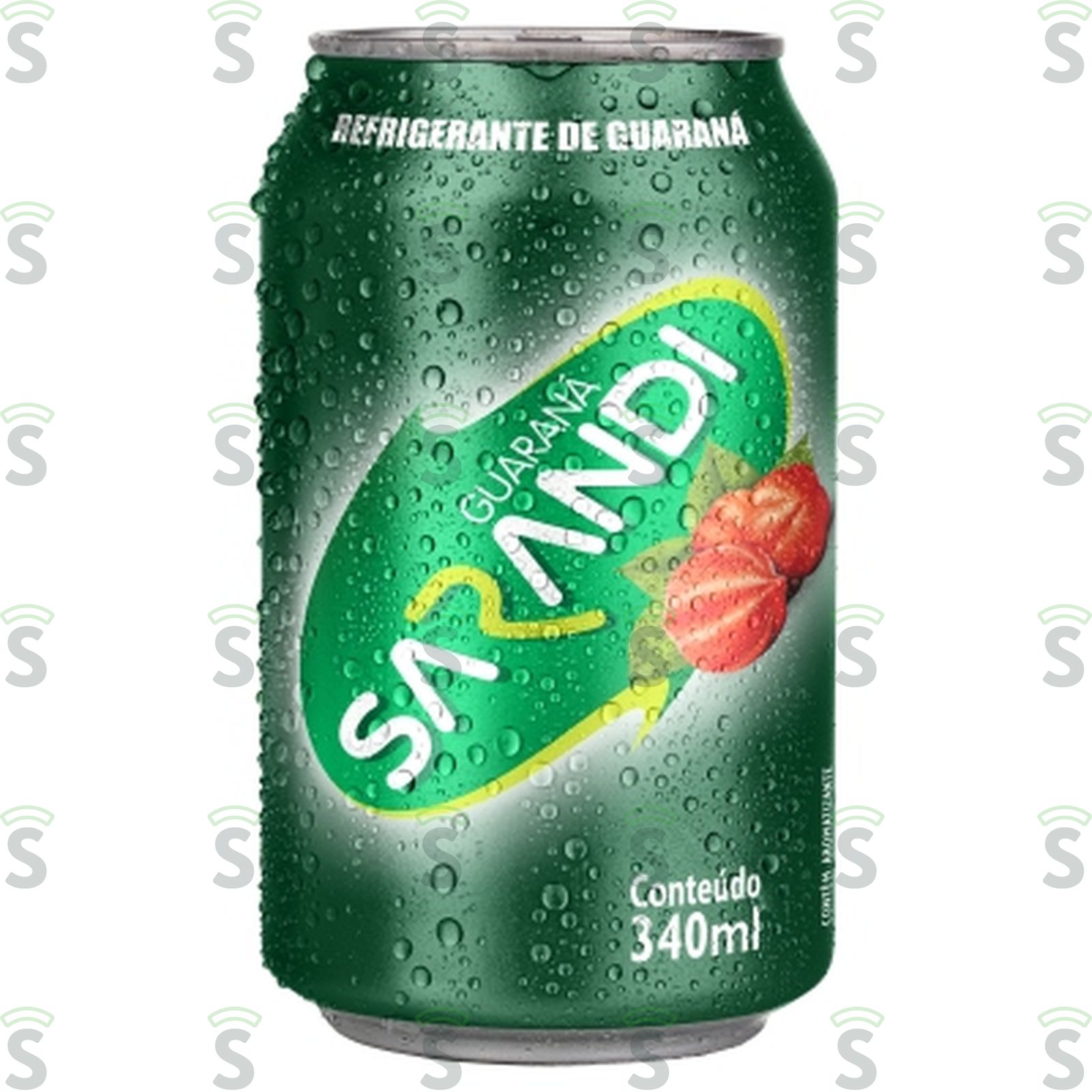 Refrigerante de Guaraná Sarandi 50% menos açúcares Lata 340ml