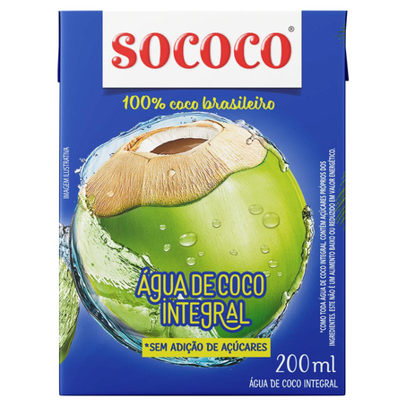 Água de Coco Sococo 200ml - TP