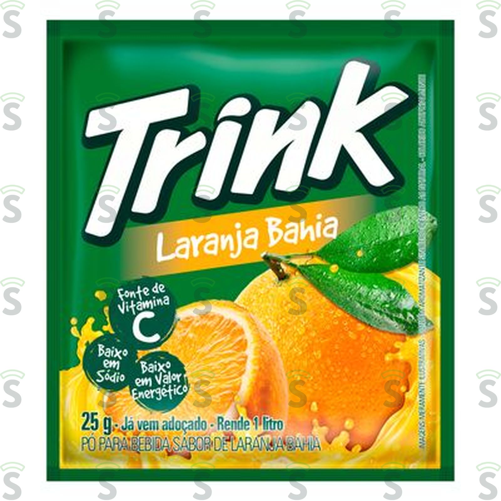 Refresco em Pó Trink Laranja Bahia Pacote 25G