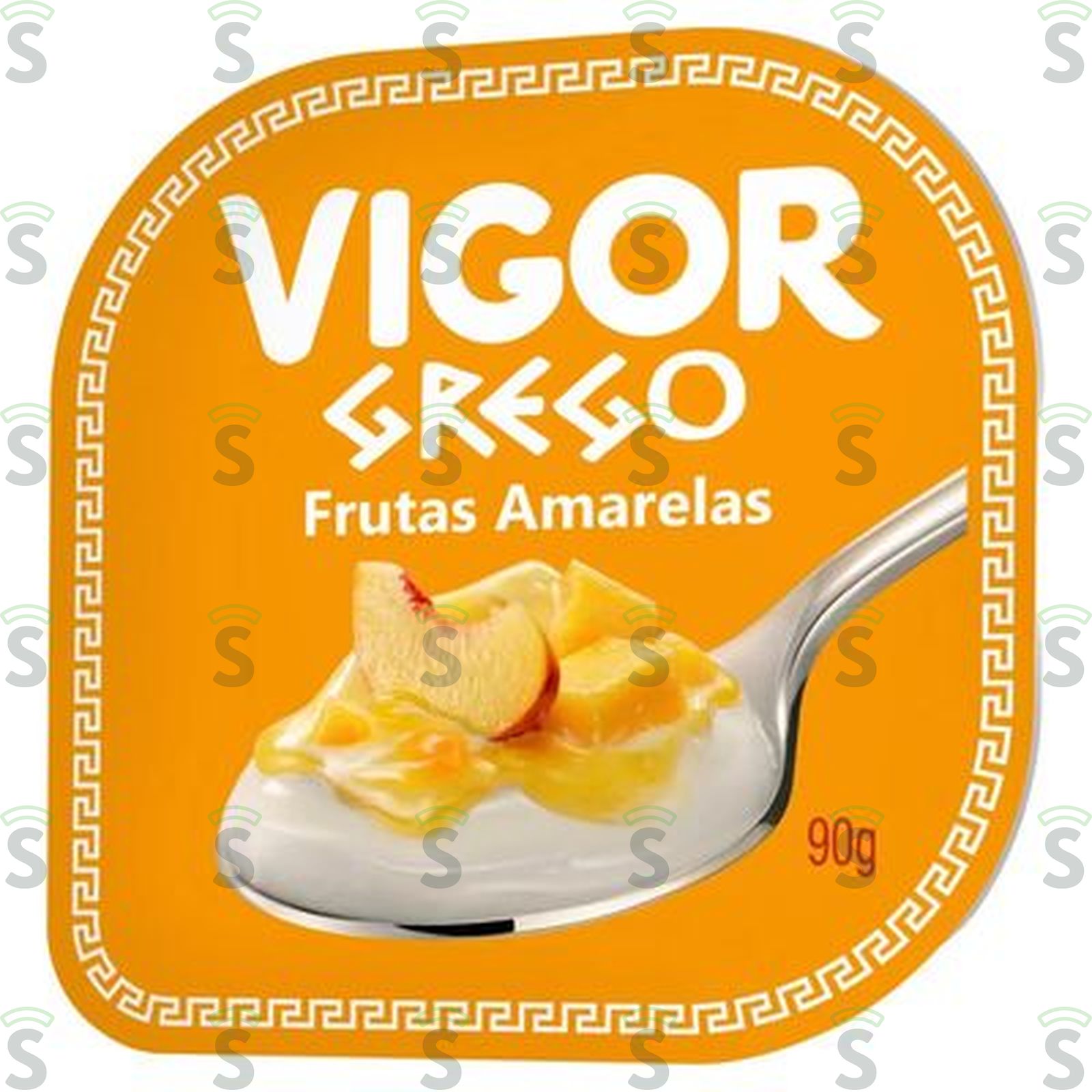 VIGOR GREGO 90G FRUTAS AMARELAS