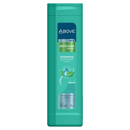Shampoo Above 325ml - Men - Anticaspa - Mentol