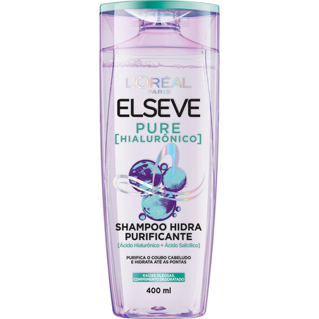 Shampoo Elseve 400ml -  Pure Hialurônico
