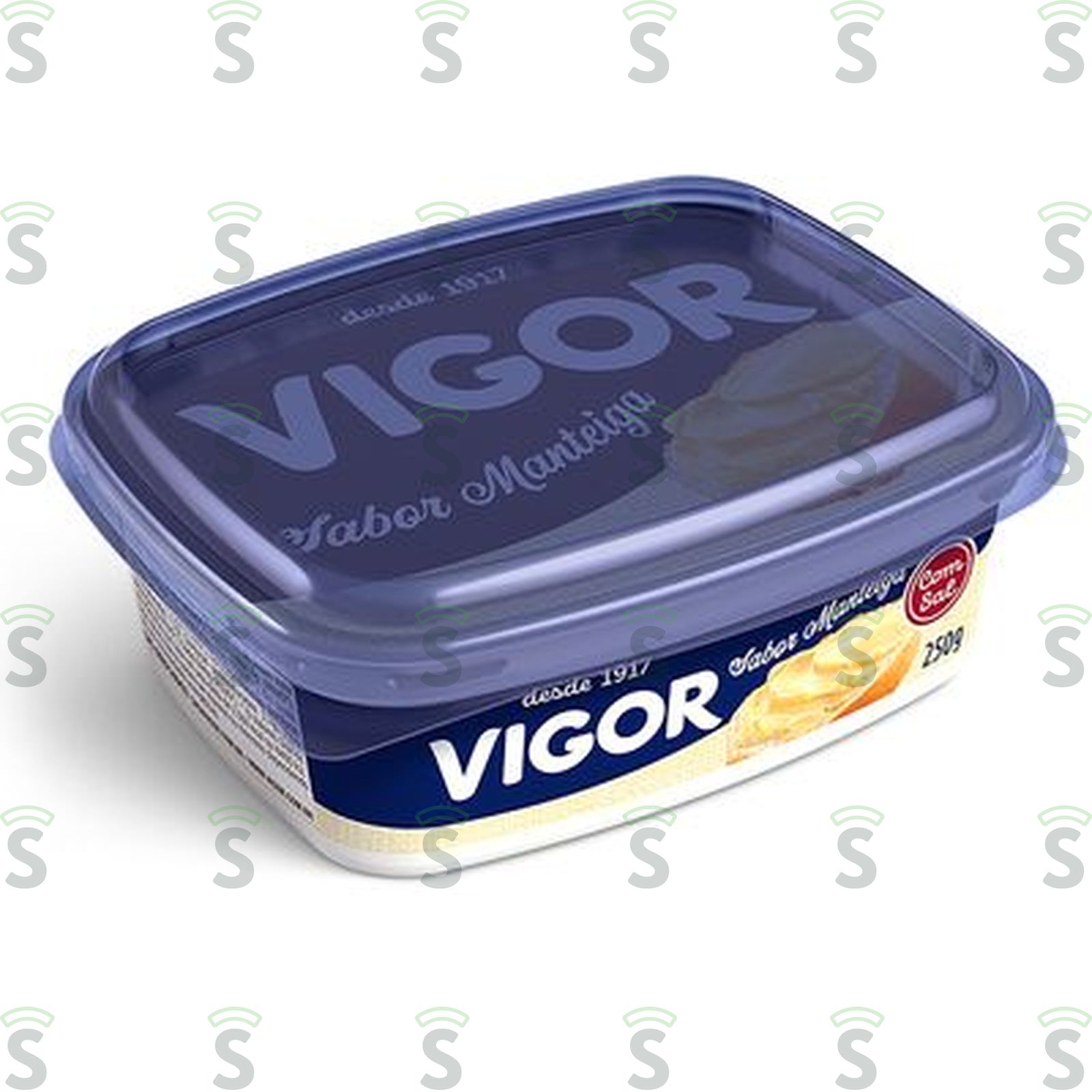 Margarina Vigor Sabor Manteiga com Sal 250G