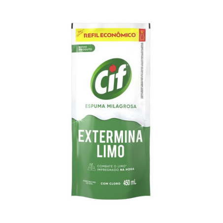 Desinfetante cif extermina limo refil sh 450ml