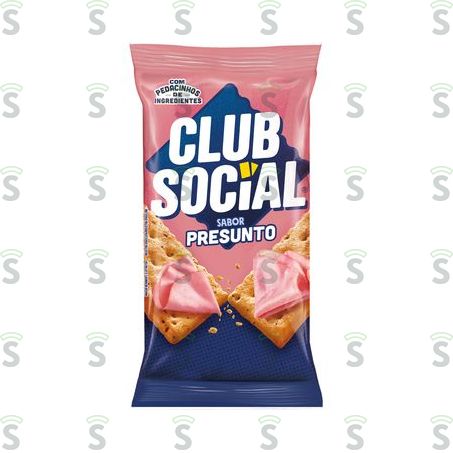  Club Social-biscoito 141g Presunto