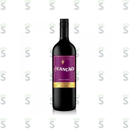  Vinho Tinto Canção Demi Sec Garrafa 750ml