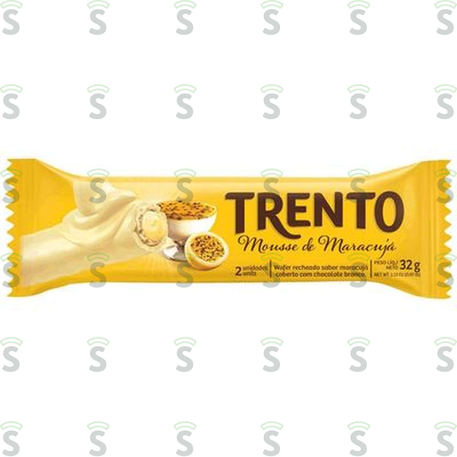 Trento-wafer recheado 32g mousse maracuj