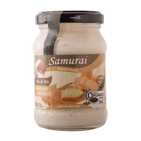 Patê de Tofu Defumado com pimenta verde Samurai 160g