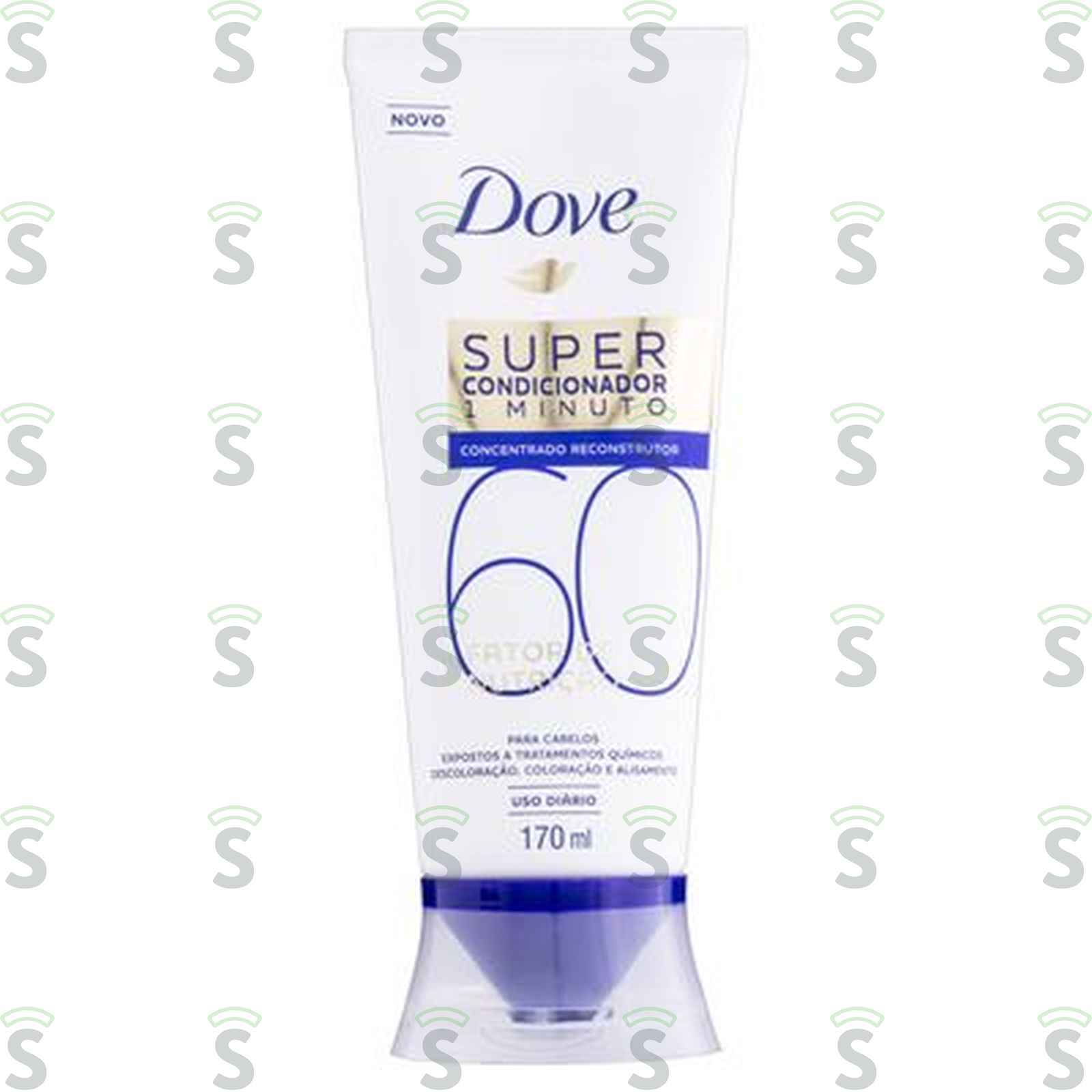 Super Condicionador Dove Fator de Nutrição 60 - 1 Minuto Reconstrutor Squeeze 170ml