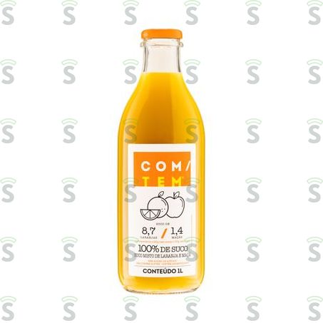  Com/tem-suco 1l Laranja Maca