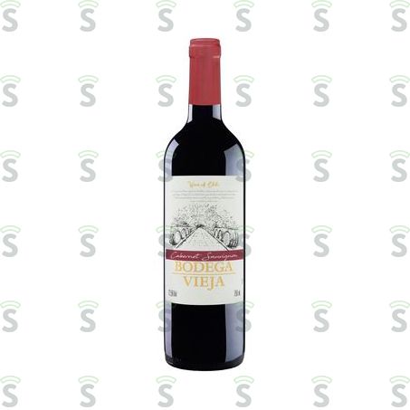  Vinho Tinto Bodega Vieja Cabernet Sauvignon e Merlot Garrafa 750ml