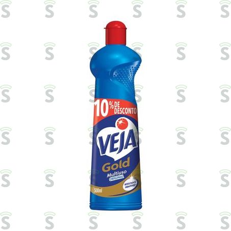 Limpador Multiuso Veja Gold Original Squeeze 500ml