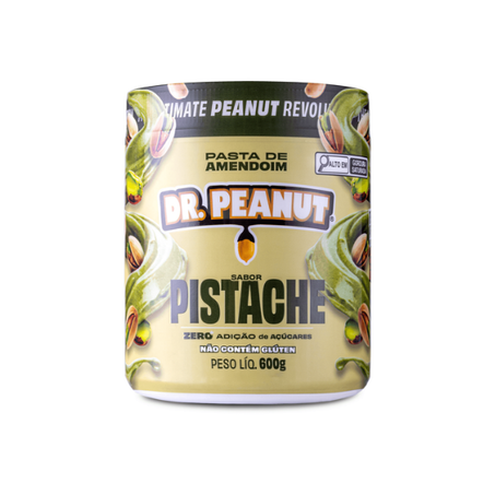Pasta amendoim dr peanut pistache 600g