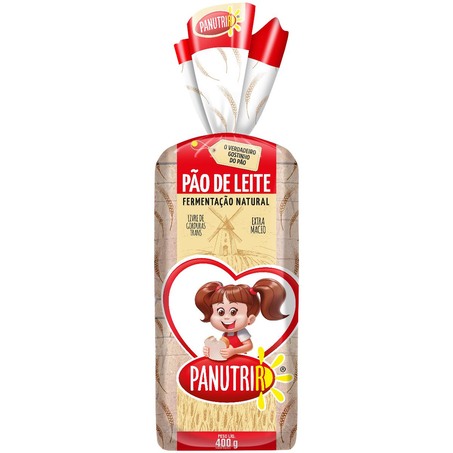 Pão Panutri 400g - Leite