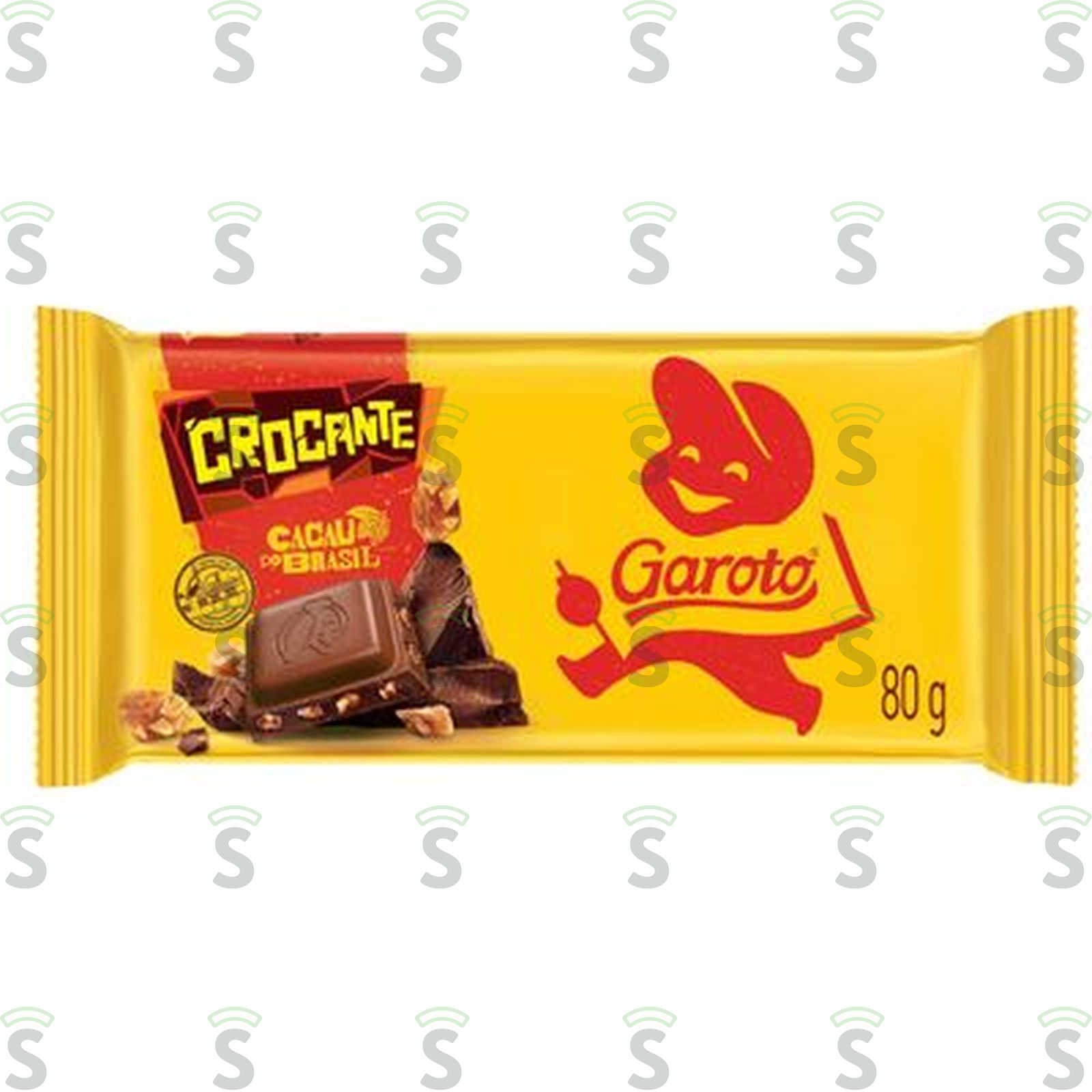 Garoto-chocolate 80g crocante