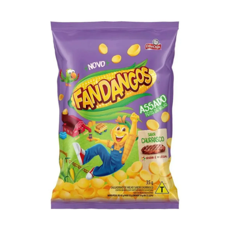 Salgadinho elma chips fandangos churrasco 35g