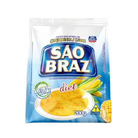 Canjiquinha Curau Diet São Braz 200g