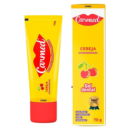 Gel Dental Carmed Infantil Cereja 70g 
 