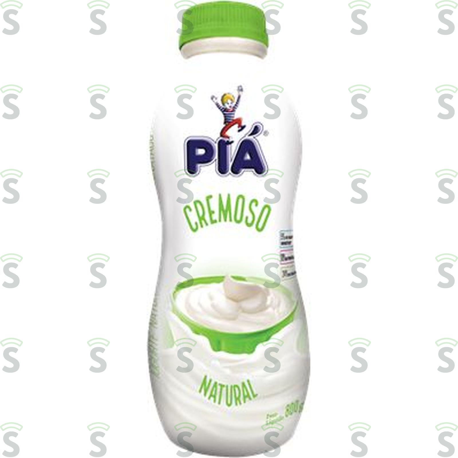 Iogurte Natural Piá Cremoso Garrafa 800G