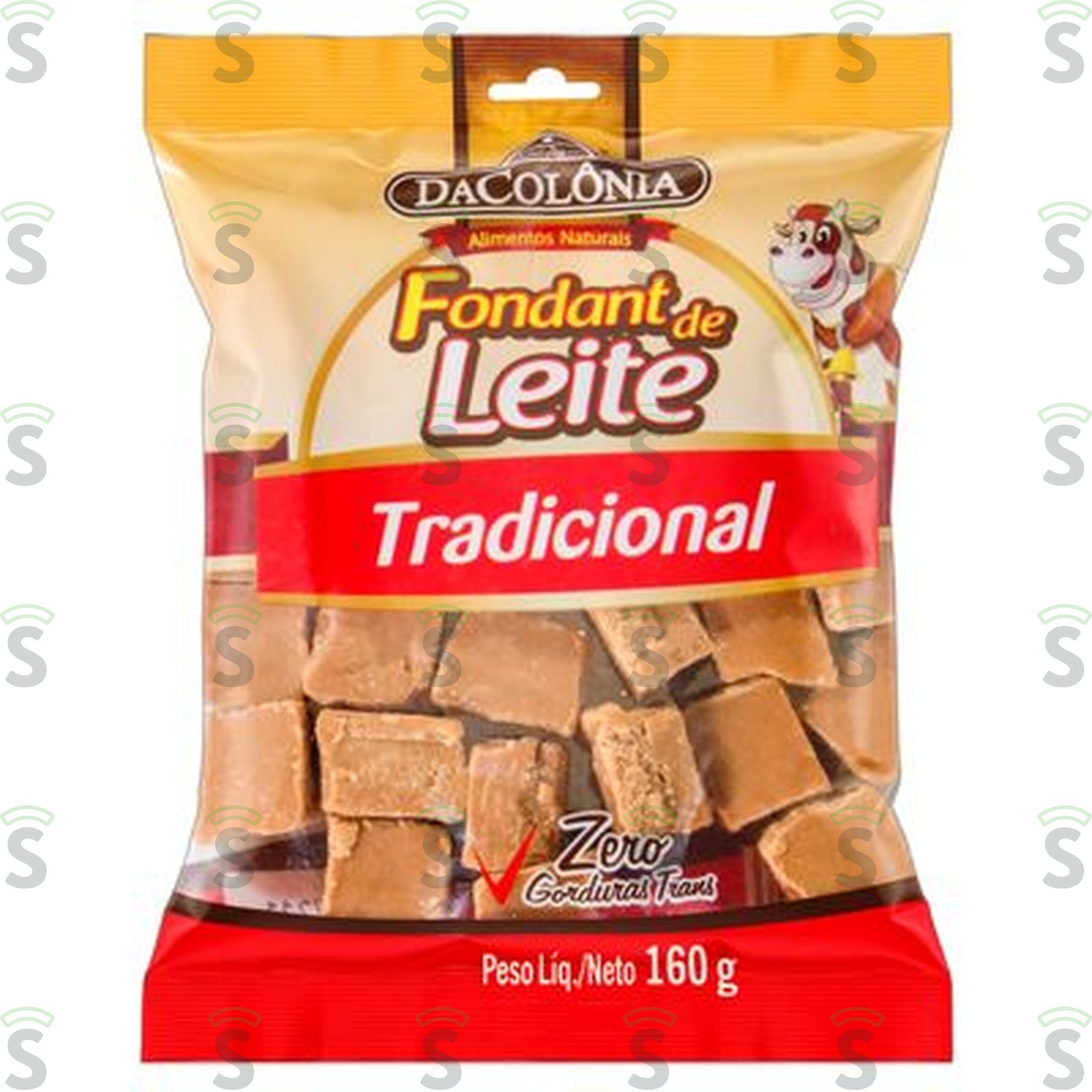Dacolonia-fondant leite 160g tradicional