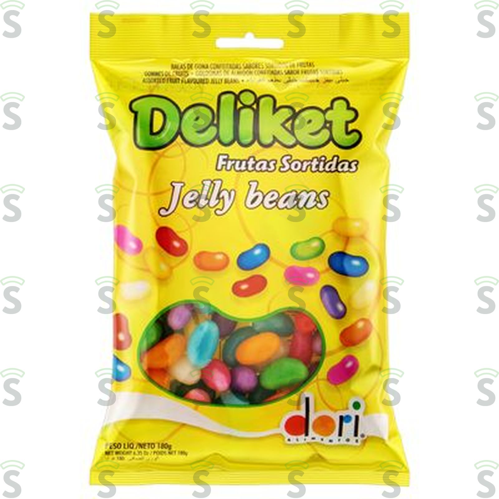 Bala de Goma Dori Deliket Frutas Pacote 180G