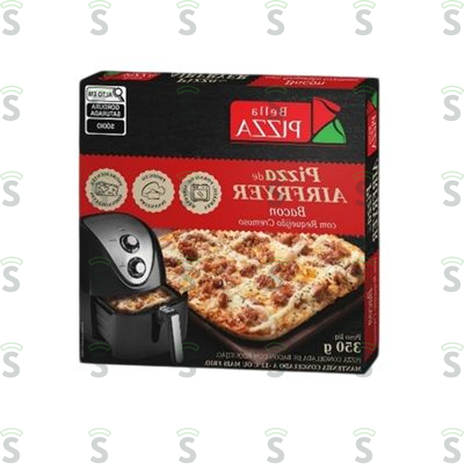 BELLA PIZZA AIR FRYER 350G BACON