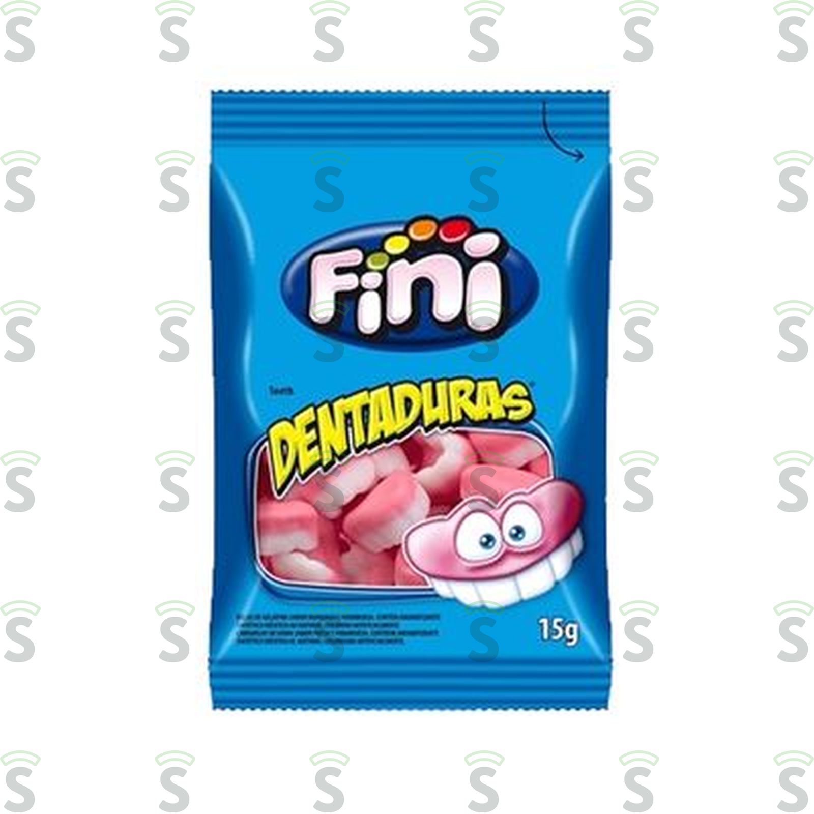 Bala Gelatina Fini Dentaduras 18G