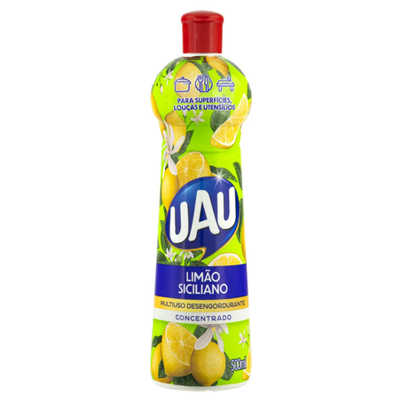 Limpador Multiuso Uau 500ml - Limão e Cânfora